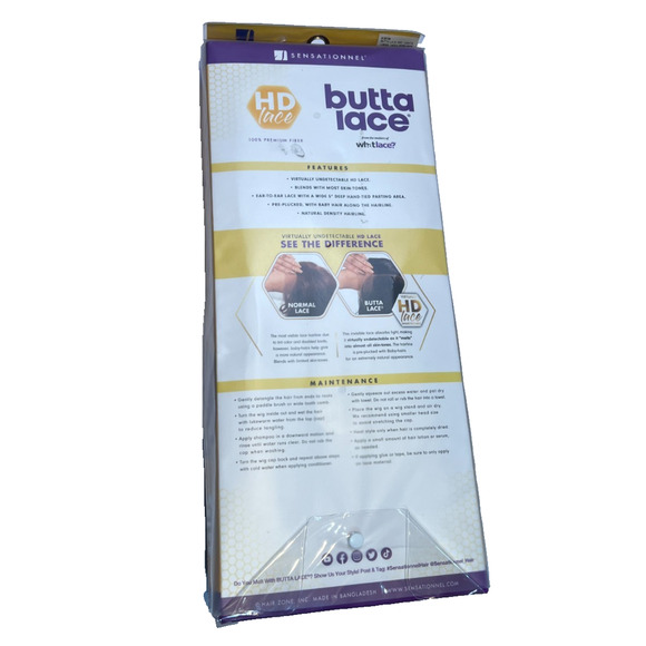 Sensationnel Butta Lace Synthetic Hair HD Lace Wig BUTTA UNIT 5 TF Golden Blonde - Picture 5 of 5